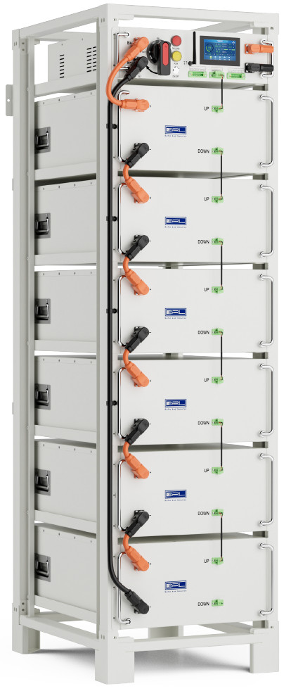 Rack-mounted commercial and industrial energy storage